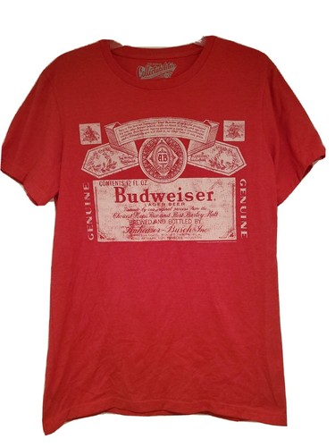 New budweiser beer label logo - beer,